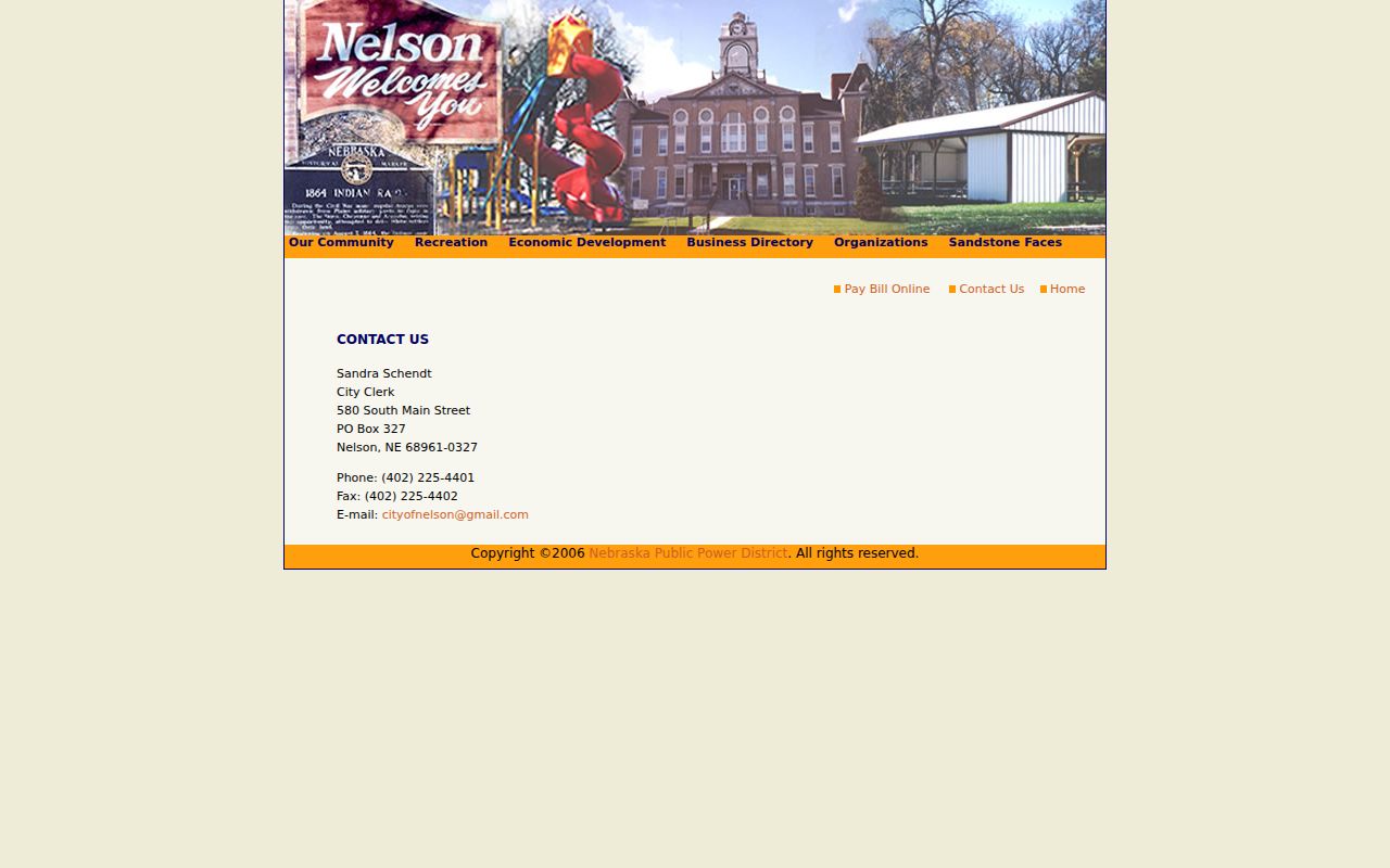 Nelson court records City Clerk contact source